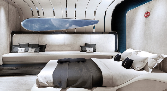 Bugatti niniette 66, il superyacht da mille e una notte
