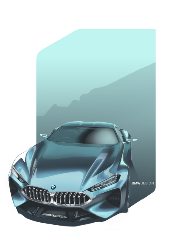 Bmw Serie 8 Concept 2017: immagini ufficiali