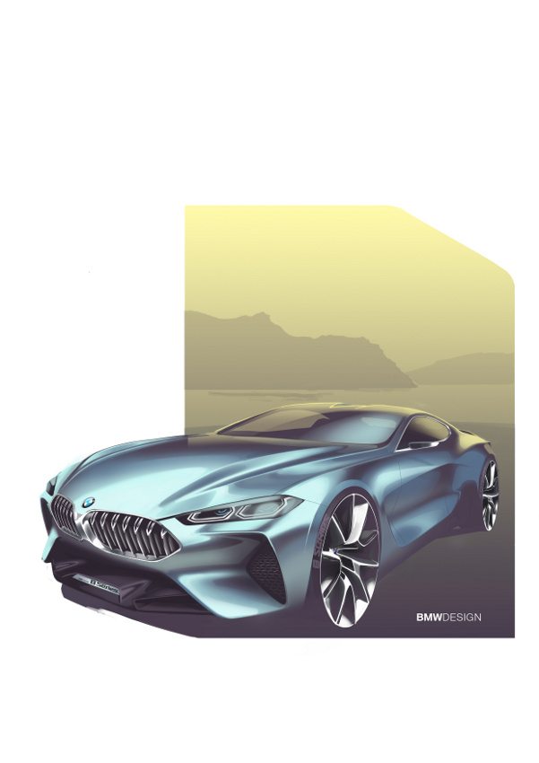 Bmw Serie 8 Concept 2017: immagini ufficiali