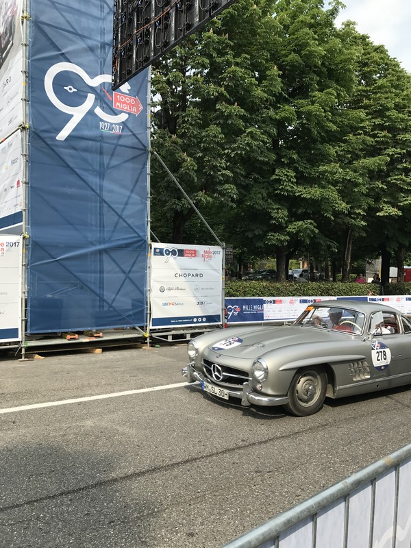 Mille Miglia 2017, la prima tappa