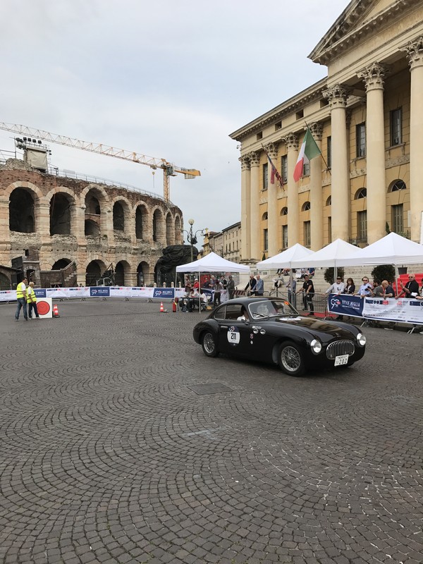 Mille Miglia 2017, la prima tappa