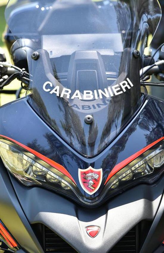 Ducati Multistrada Carabinieri: immagini ufficiali