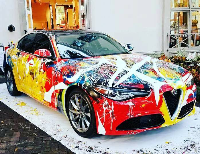 Alfa Romeo Giulia ArtCar
