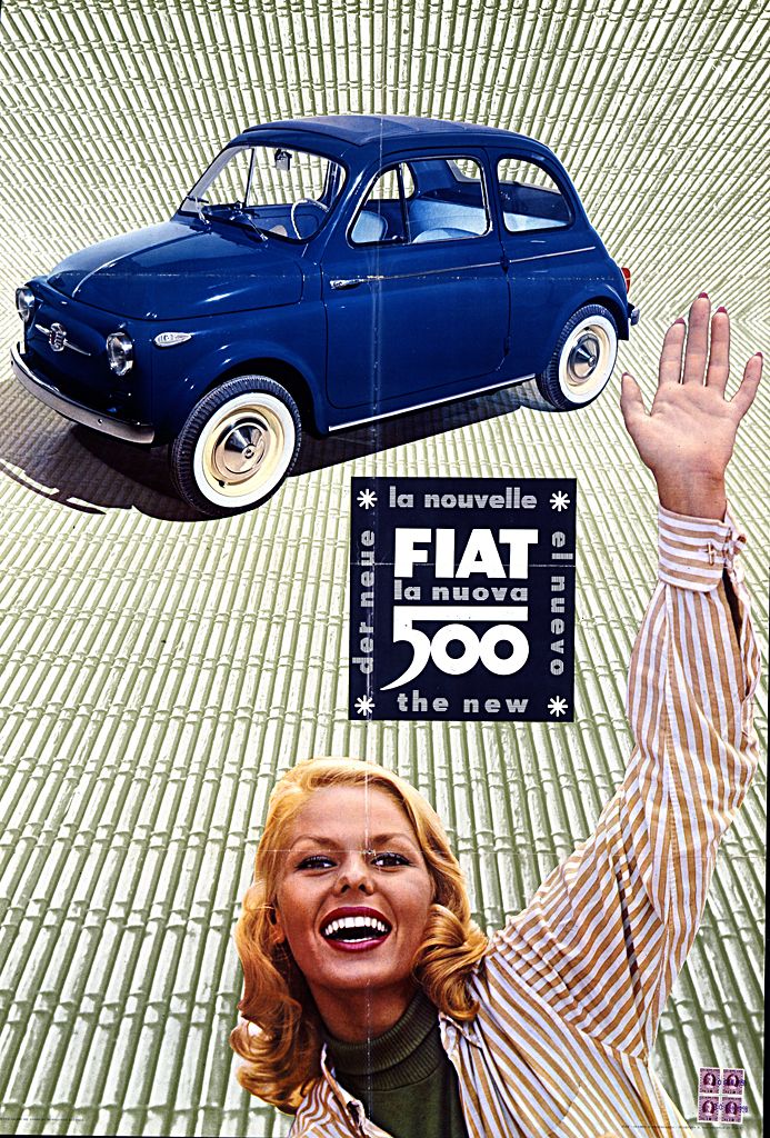 La Fiat 500 festeggia i 60 anni