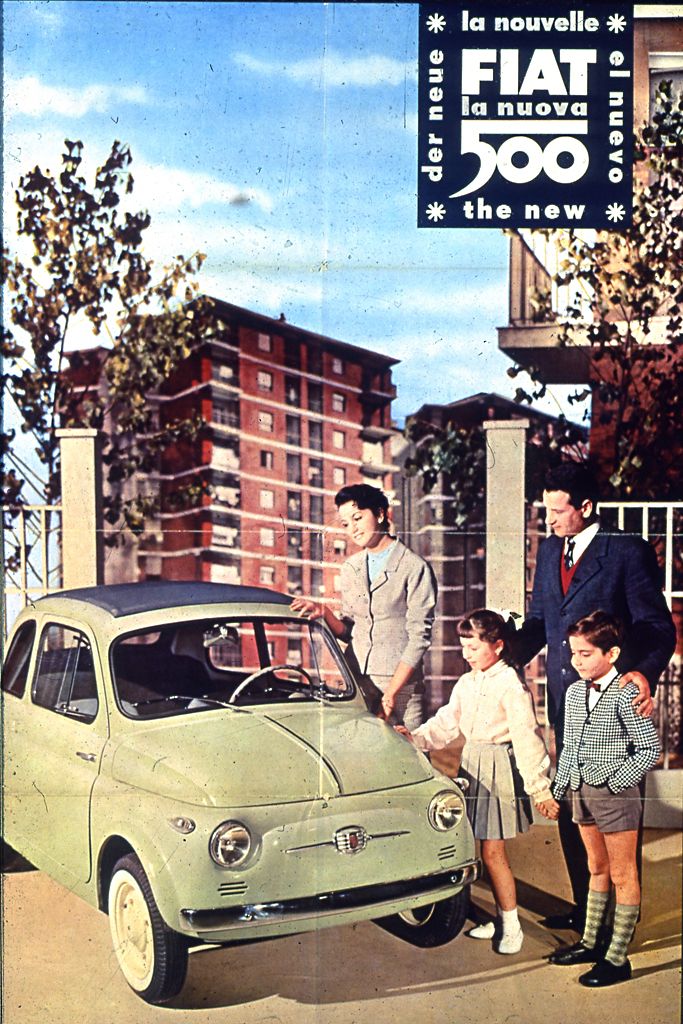 La Fiat 500 festeggia i 60 anni