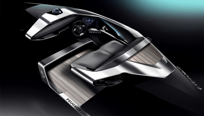 Sea Drive Concept by Peugeot: le immagini ufficiali