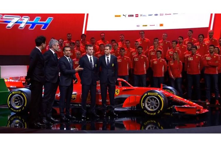Ferrari SF71H: le immagini ufficiali della nuova monoposto di F1