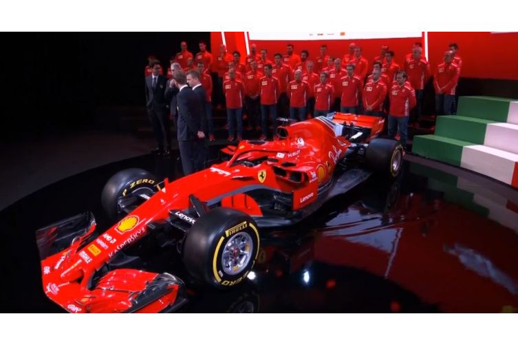 Ferrari SF71H: le immagini ufficiali della nuova monoposto di F1