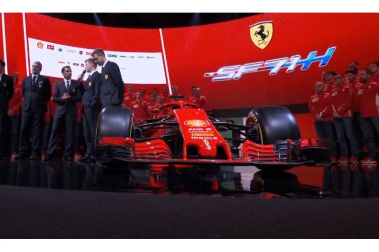 Ferrari SF71H: le immagini ufficiali della nuova monoposto di F1