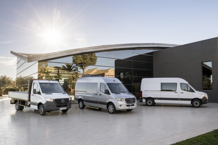 Nuovo Mercedes Sprinter: le immagini ufficiali