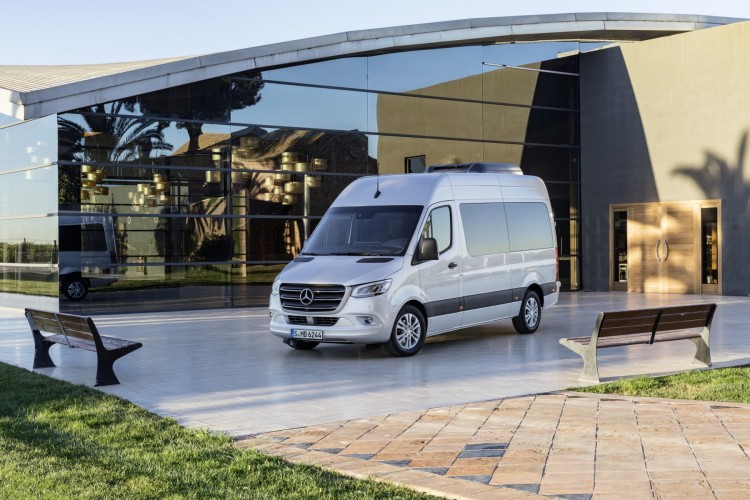 Nuovo Mercedes Sprinter: le immagini ufficiali