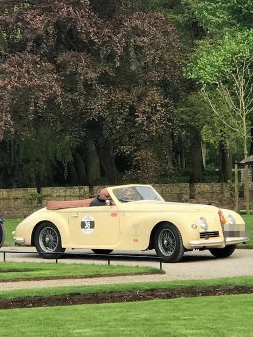 Alfa Romeo 6C 2500 cabriolet: le immagini dell'esemplare rubato a Brescia