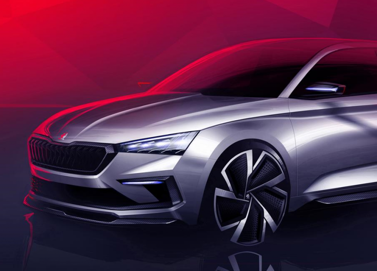 Skoda Vision RS Concept: i bozzetti ufficiali