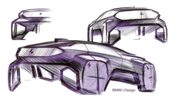 Bmw Vision iNext: le immagini ufficiali
