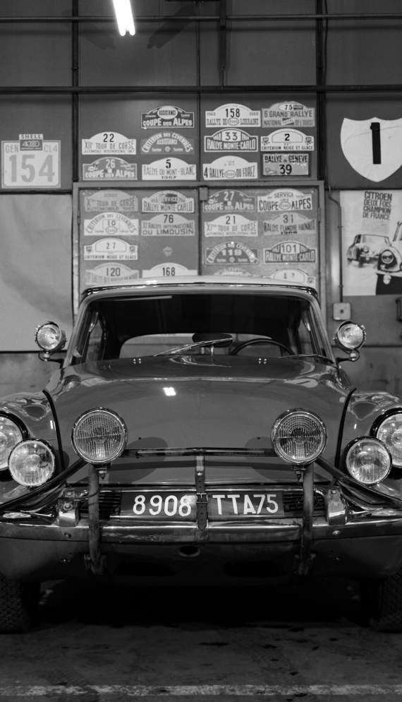 Citroen DS alla Londra – Sidney del 1968
