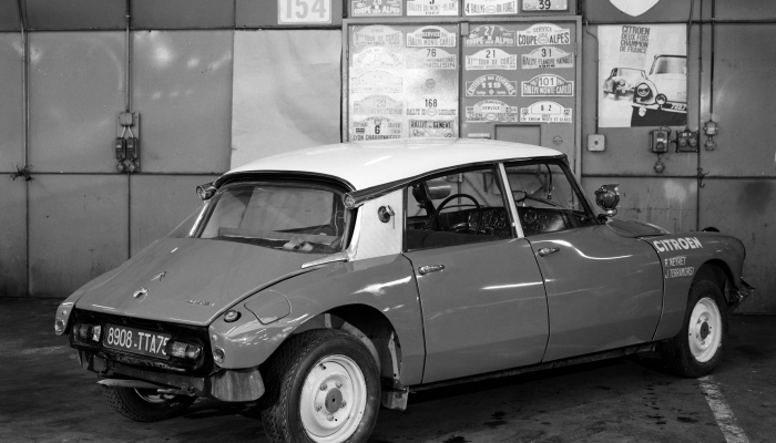 Citroen DS alla Londra – Sidney del 1968