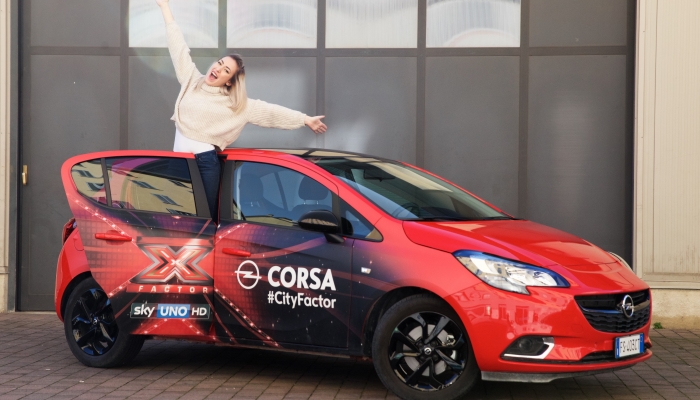 Opel, la gamma della Casa del fulmine protagonista a X-Factor