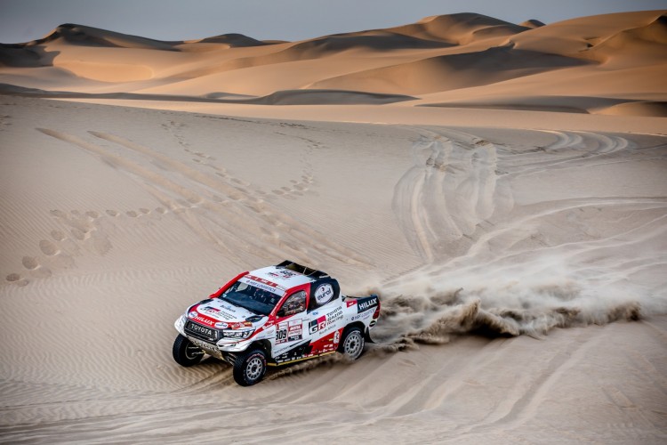 Dakar 2019 Toyota tappa 2: le immagini