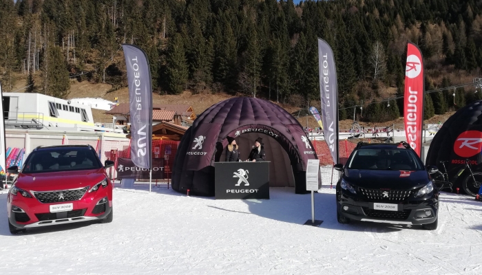I SUV Peugeot al Rossignol X Color Tour