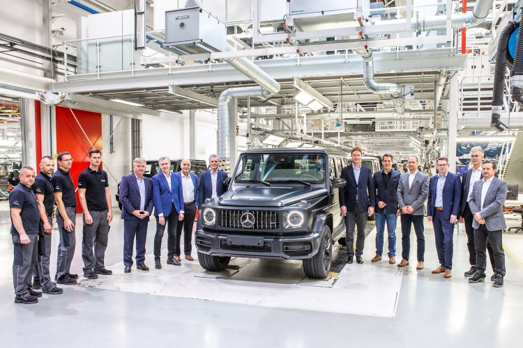 La Mercedes-Benz Classe G festeggia 40 anni.