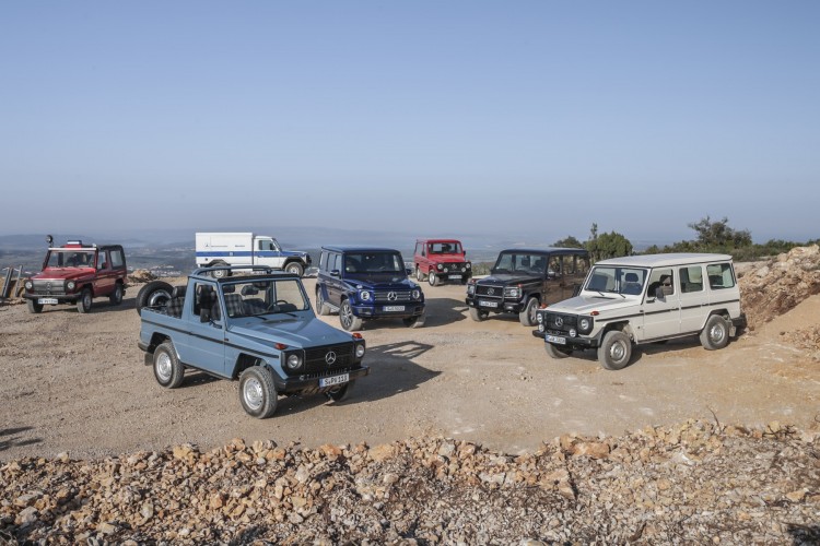 La Mercedes-Benz Classe G festeggia 40 anni.