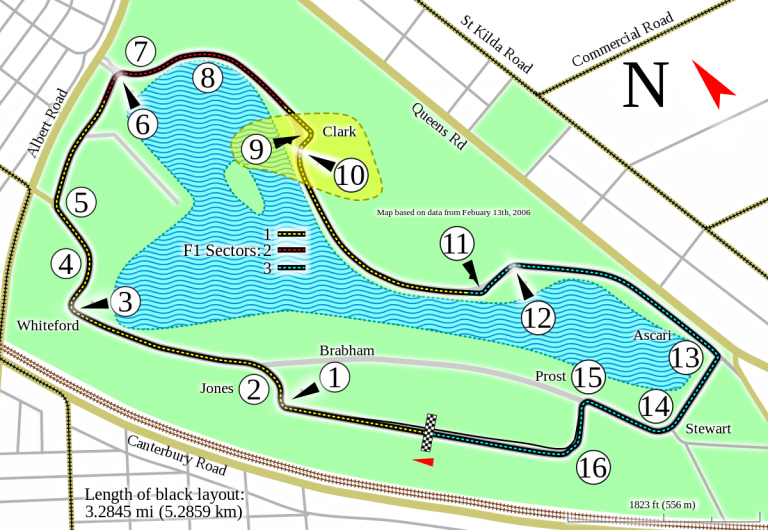 F1 Circuito dell'Albert Park, Melbourne, Australia