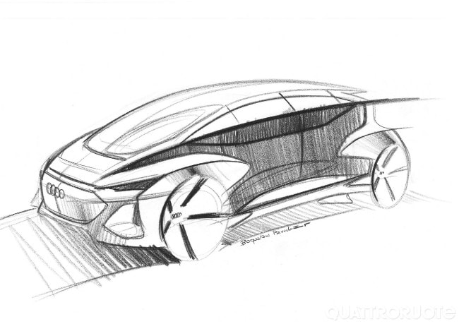 Audi AI:me, i bozzetti ufficiali