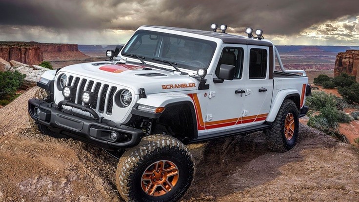 Jeep Gladiator: sei versioni protagoniste al Moab Easter Safari