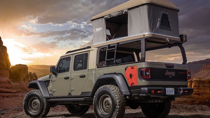 Jeep Gladiator: sei versioni protagoniste al Moab Easter Safari