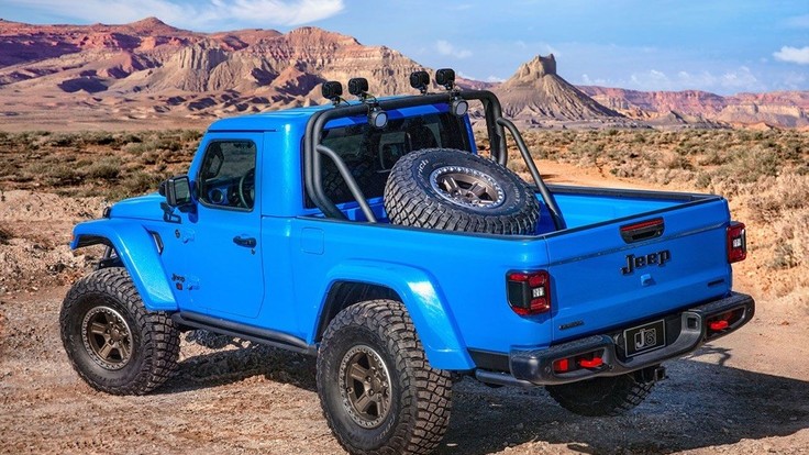 Jeep Gladiator: sei versioni protagoniste al Moab Easter Safari