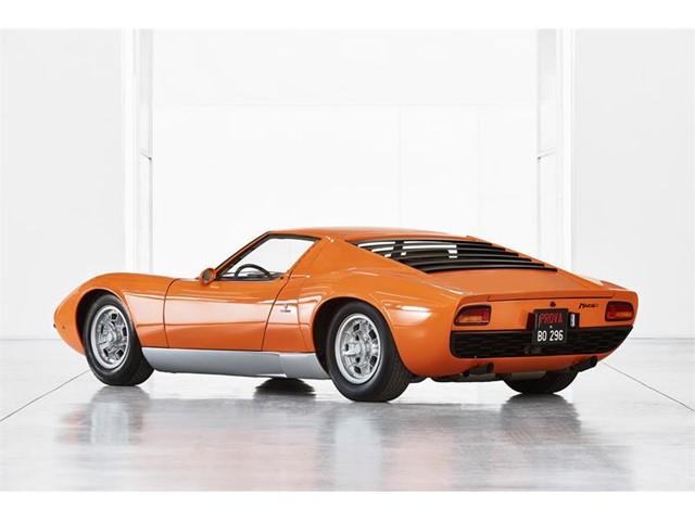Lamborghini: la Miura P400 del film “The Italian Job”