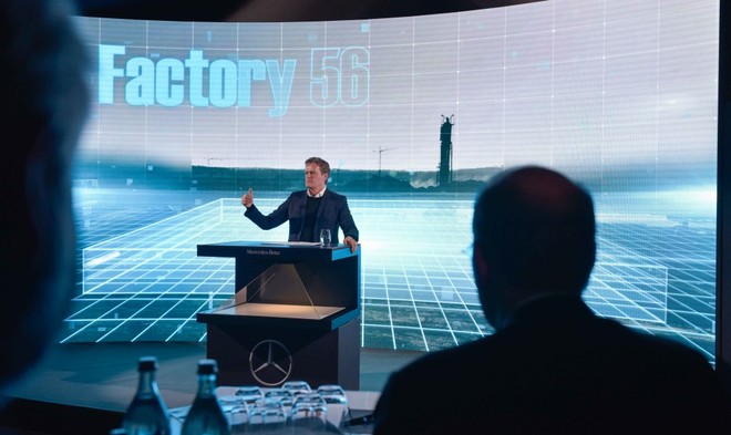 Mercedes, al via lo sviluppo della rete 5G per la produzione di auto