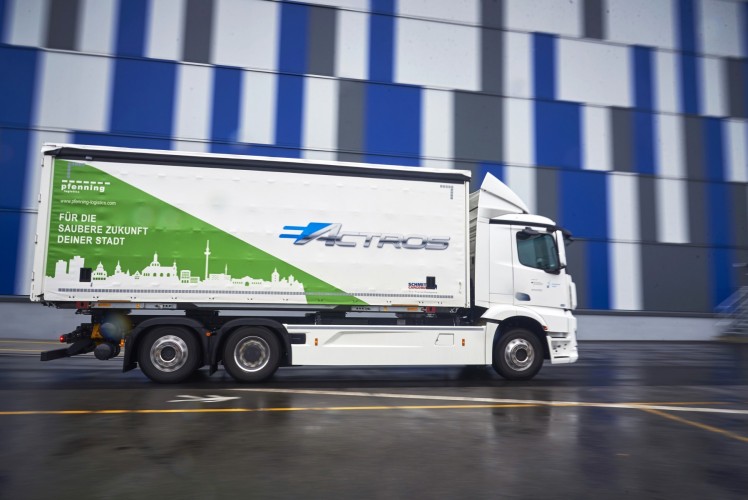 Mercedes-Benz: un eActros per la Pfenning Logistics