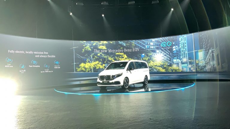 Presentato il nuovo EQV, MPV elettrico di Mercedes-Benz