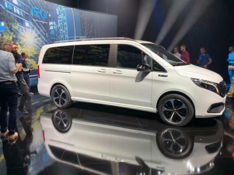 Presentato il nuovo EQV, MPV elettrico di Mercedes-Benz