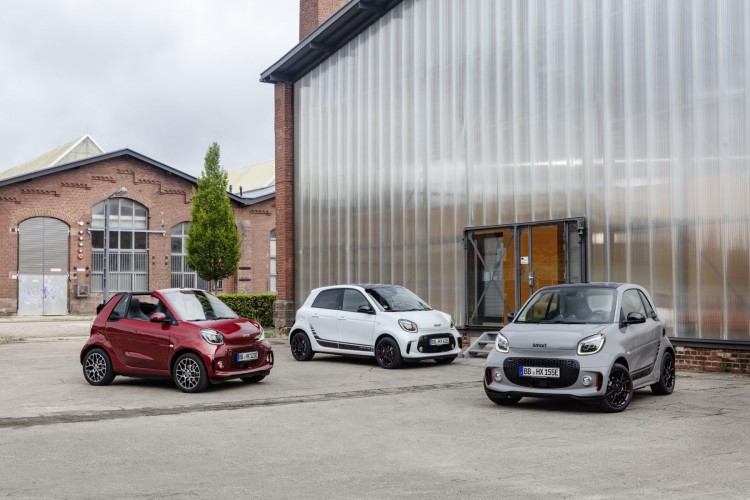 le nuove smart 2019 saranno solo elettriche