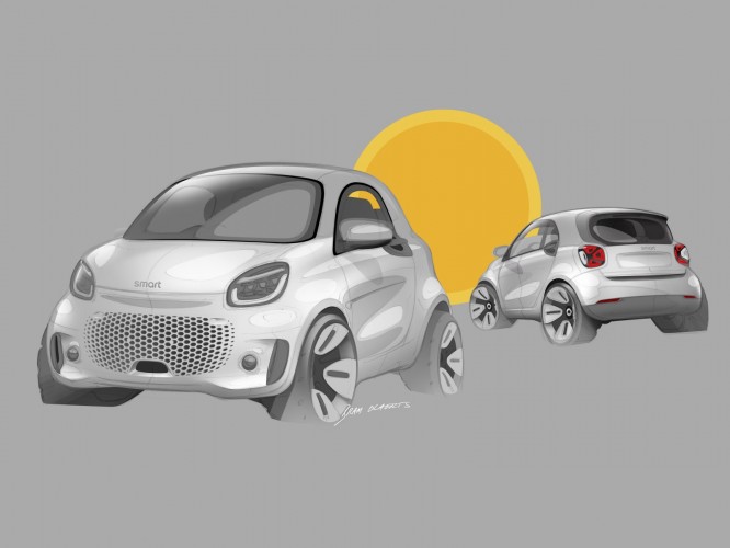 Nuove Smart Fortwo e Forfour 2020