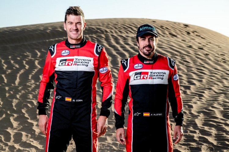 Toyota GAZOO Racing alla Dakar 2020: foto ufficiali