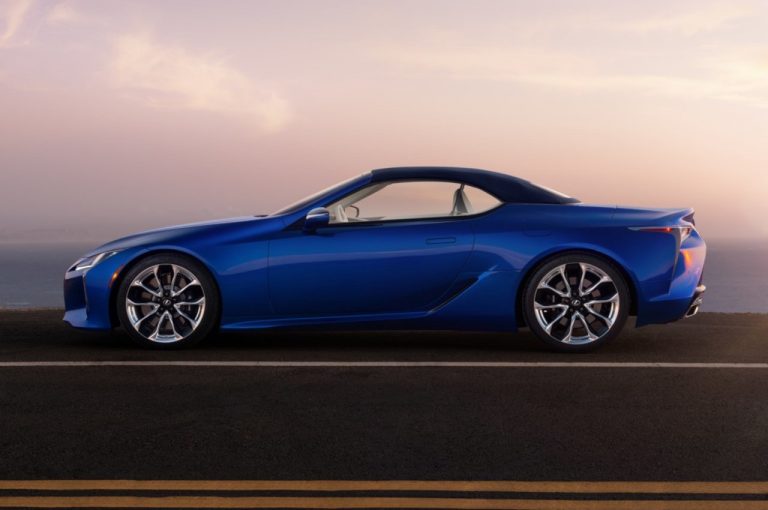 Lexus LC500 Convertible: immagini ufficiali