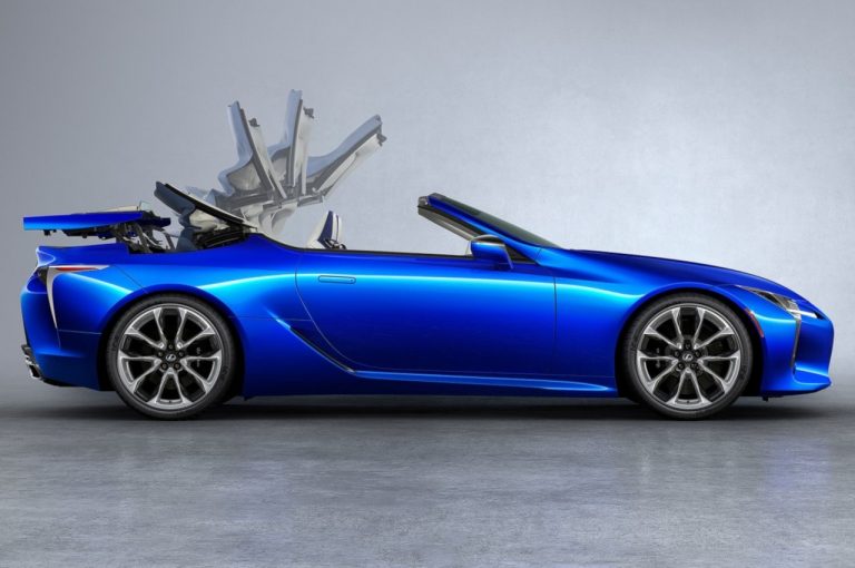 Lexus LC500 Convertible: immagini ufficiali
