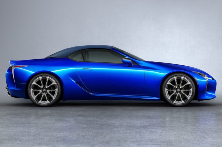 Lexus LC500 Convertible: immagini ufficiali
