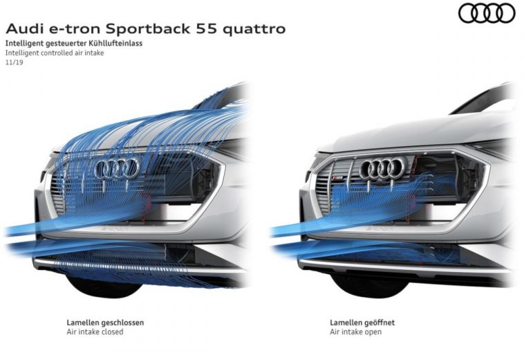 Audie-tron Sportback, la tecnica: immagini ufficiali