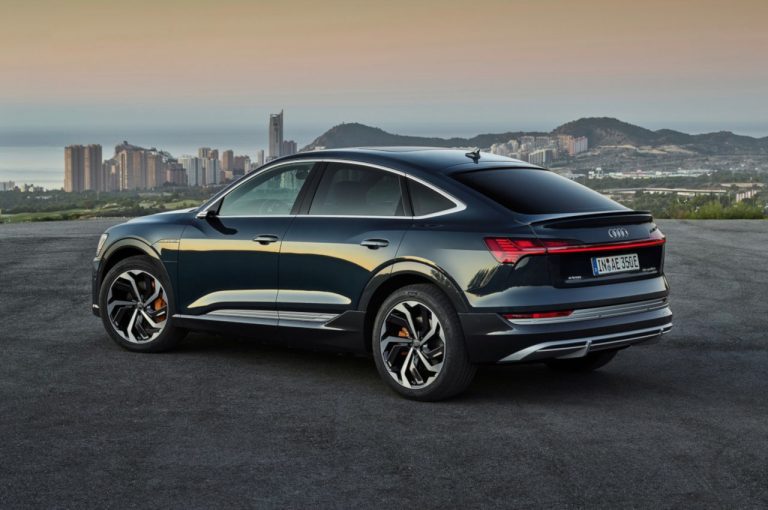 Audi e-tron Sportback: immagini ufficiali