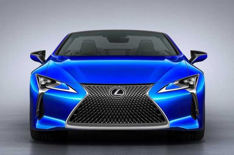 Lexus LC500 Convertible: immagini ufficiali