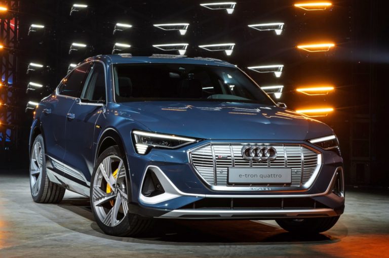 Audi e-tron Sportback: immagini ufficiali