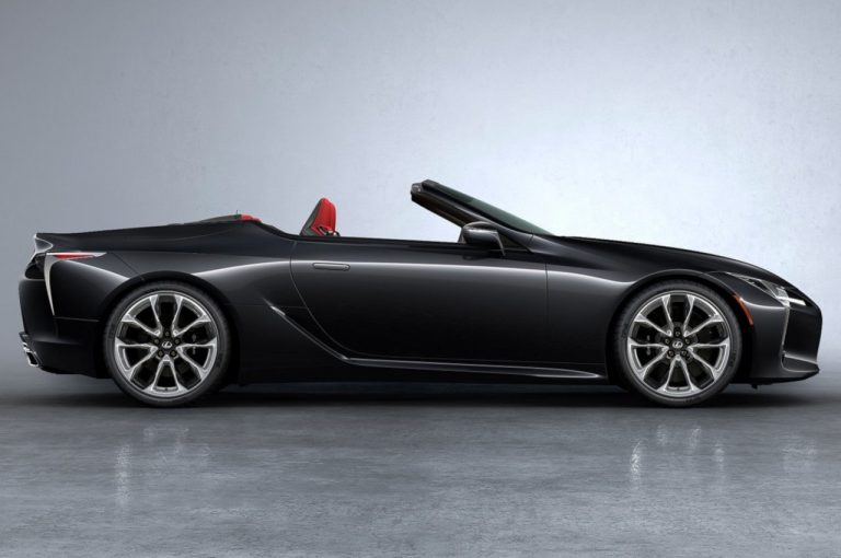 Lexus LC500 Convertible: immagini ufficiali