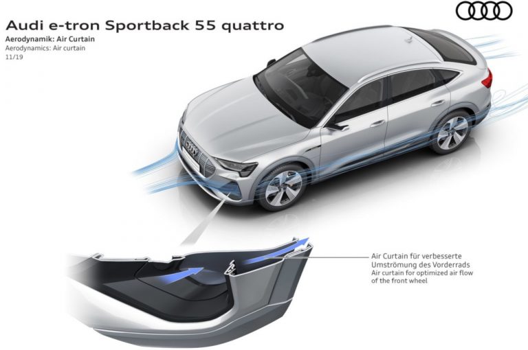 Audie-tron Sportback, la tecnica: immagini ufficiali