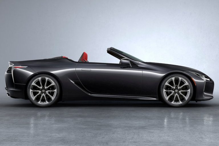 Lexus LC500 Convertible: immagini ufficiali