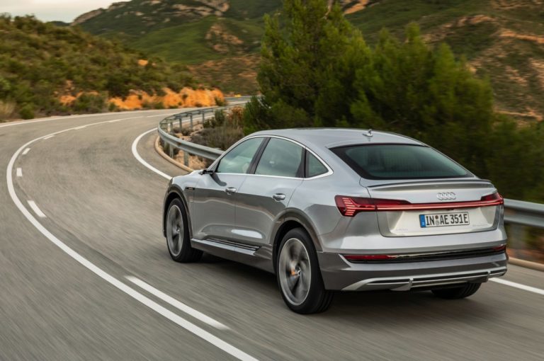 Audi e-tron Sportback: immagini ufficiali