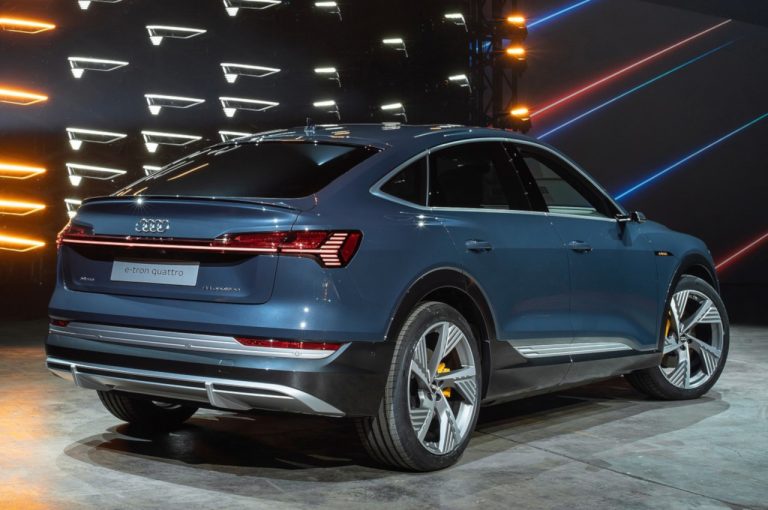 Audi e-tron Sportback: immagini ufficiali